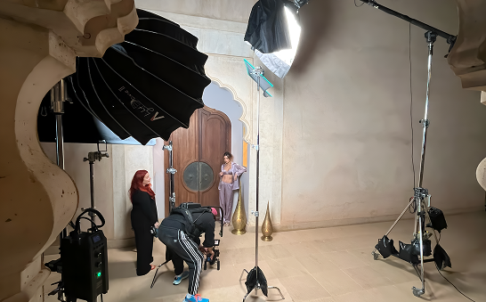 Permis de tournage au Maroc - Royal Mansour Marrakech photo production morocco Nayomi 2